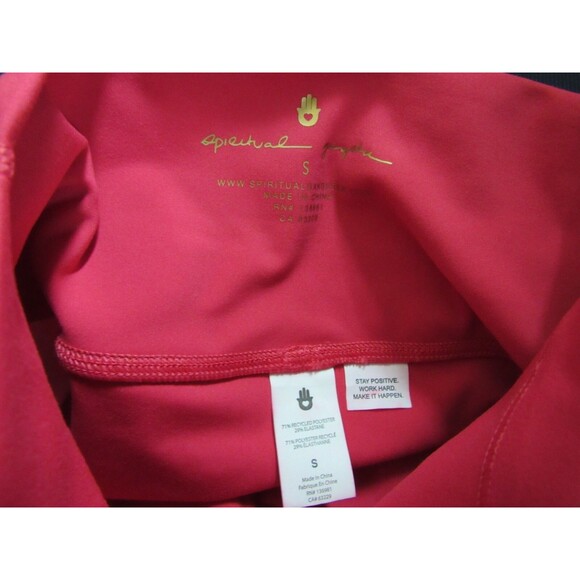 Spiritual Gangster Pink Geometric Jade Dream Tech Eco Jersey Leggings Small NWT - Picture 7 of 7